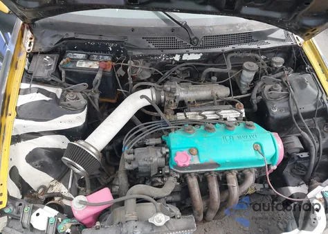 1995 Honda Civic Dx from USA, damaged, VIN 1HGEJ2124SL014100